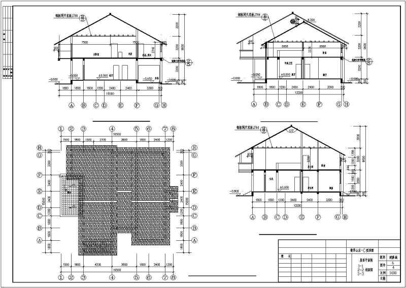 翡翠<a href=https://www.yitu.cn/su/8101.html target=_blank class=infotextkey>山</a>庄别墅全套建施<a href=https://www.yitu.cn/su/7937.html target=_blank class=infotextkey>图纸</a>