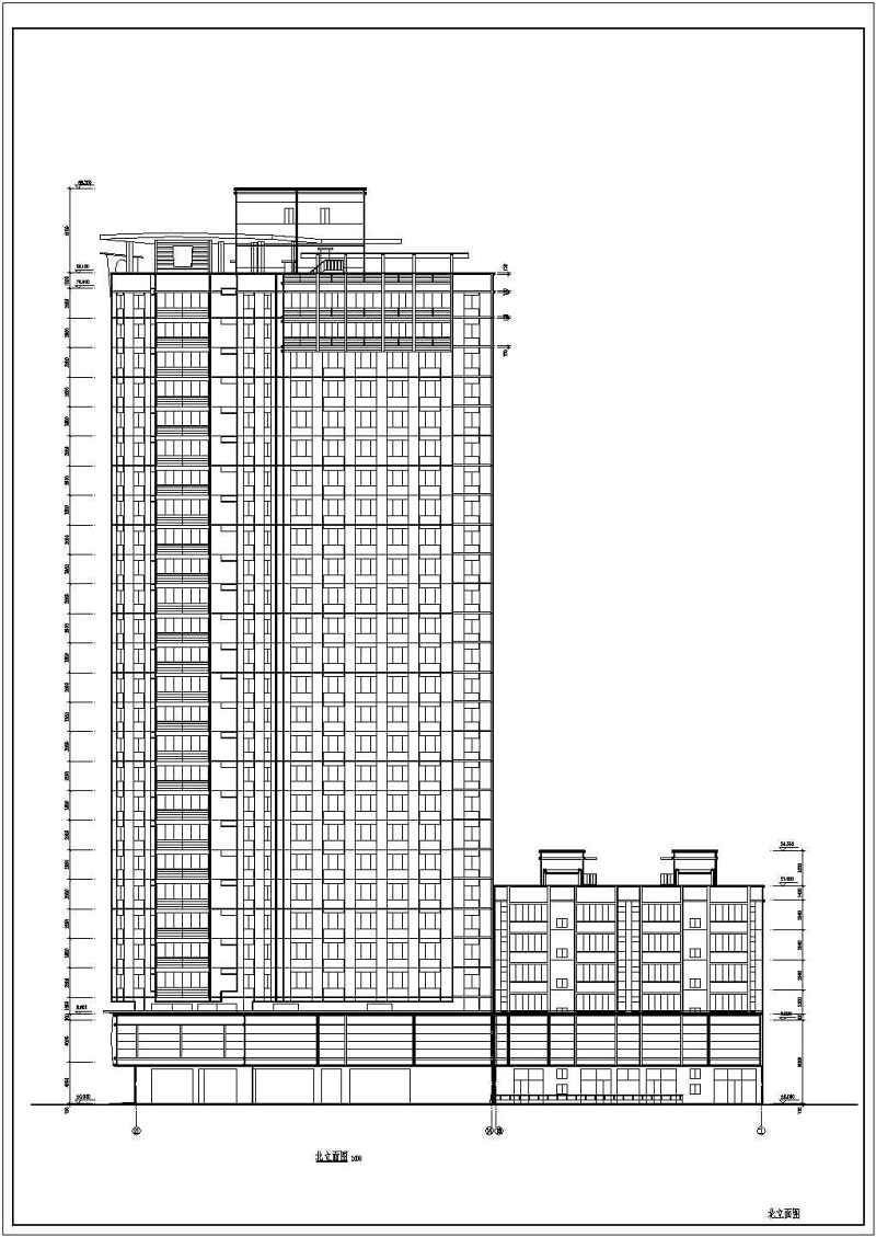 东方神韵高层住宅<a href=https://www.yitu.cn/su/7590.html target=_blank class=infotextkey>设计</a>全套CAD<a href=https://www.yitu.cn/su/7937.html target=_blank class=infotextkey>图纸</a>