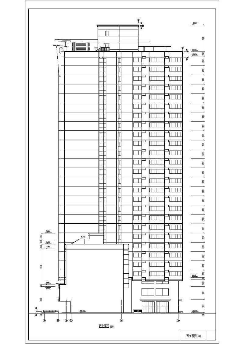 东方神韵高层住宅<a href=https://www.yitu.cn/su/7590.html target=_blank class=infotextkey>设计</a>全套CAD<a href=https://www.yitu.cn/su/7937.html target=_blank class=infotextkey>图纸</a>