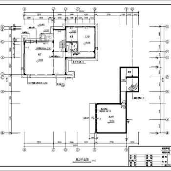 某豪华别墅建筑施工图