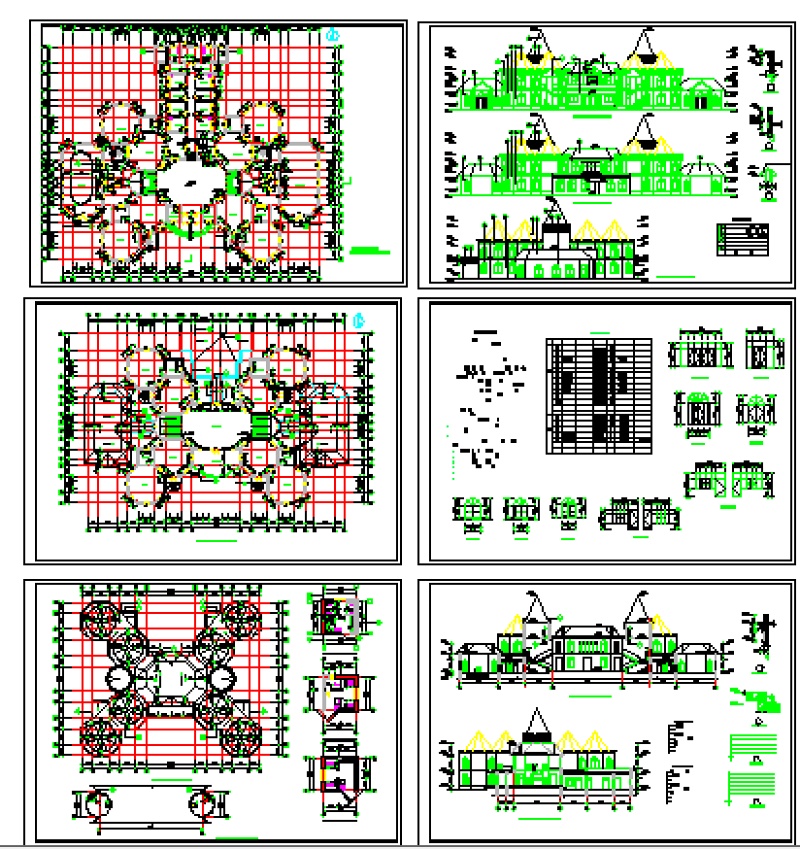 最新整理的30套<a href=https://www.yitu.cn/su/7587.html target=_blank class=infotextkey>幼儿园</a>建筑<a href=https://www.yitu.cn/su/7590.html target=_blank class=infotextkey>设计</a>CAD方案施工图