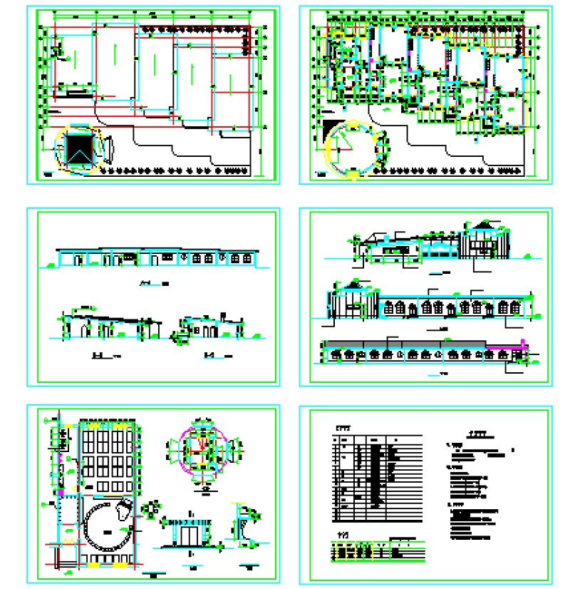 最新整理的30套<a href=https://www.yitu.cn/su/7587.html target=_blank class=infotextkey>幼儿园</a>建筑<a href=https://www.yitu.cn/su/7590.html target=_blank class=infotextkey>设计</a>CAD方案施工图