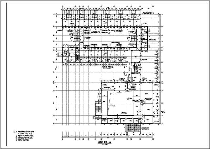 某<a href=https://www.yitu.cn/sketchup/xuexiao/index.html target=_blank class=infotextkey>学校</a>多层<a href=https://www.yitu.cn/su/7460.html target=_blank class=infotextkey>宿舍</a><a href=https://www.yitu.cn/su/8159.html target=_blank class=infotextkey>楼</a>施工<a href=https://www.yitu.cn/su/7590.html target=_blank class=infotextkey>设计</a>图