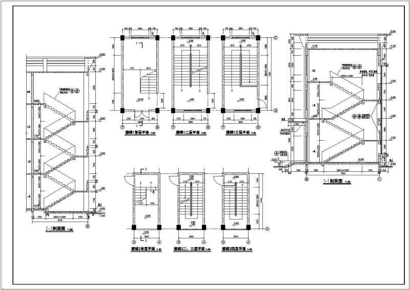 某<a href=https://www.yitu.cn/sketchup/xuexiao/index.html target=_blank class=infotextkey>学校</a>多层<a href=https://www.yitu.cn/su/7460.html target=_blank class=infotextkey>宿舍</a><a href=https://www.yitu.cn/su/8159.html target=_blank class=infotextkey>楼</a>施工<a href=https://www.yitu.cn/su/7590.html target=_blank class=infotextkey>设计</a>图