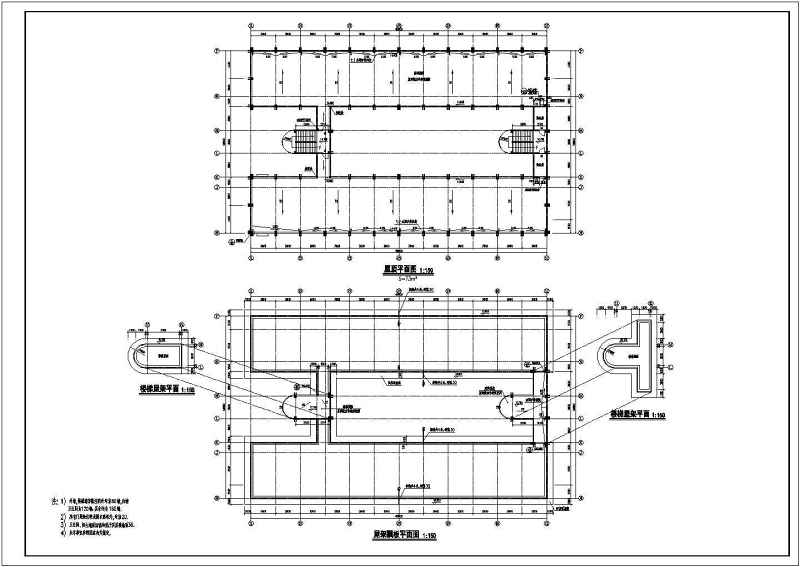 某<a href=https://www.yitu.cn/sketchup/xuexiao/index.html target=_blank class=infotextkey>学校</a>多层<a href=https://www.yitu.cn/su/7460.html target=_blank class=infotextkey>宿舍</a><a href=https://www.yitu.cn/su/8159.html target=_blank class=infotextkey>楼</a>施工<a href=https://www.yitu.cn/su/7590.html target=_blank class=infotextkey>设计</a>图