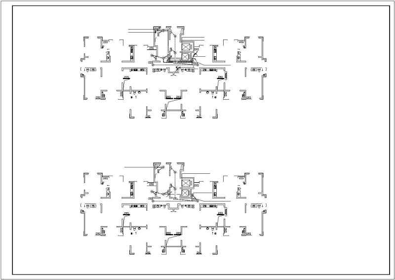 高层住宅电气施工图