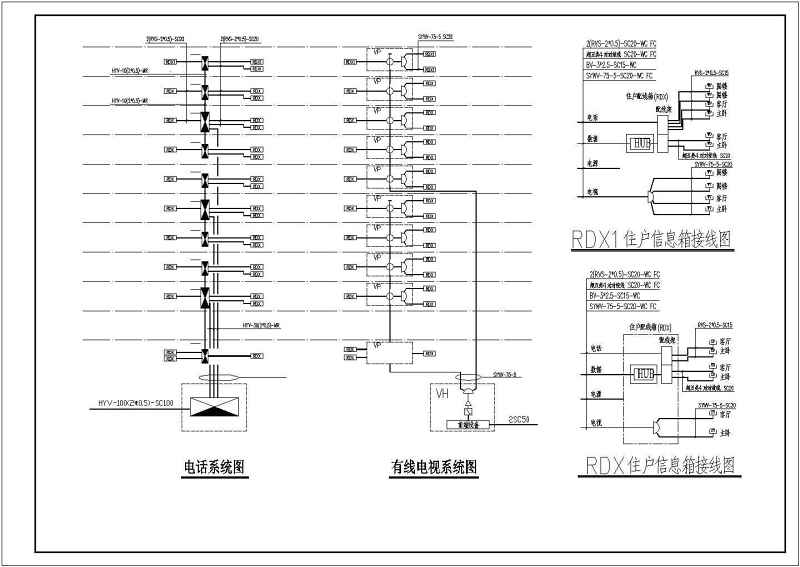 高层住宅<a href=https://www.yitu.cn/su/8159.html target=_blank class=infotextkey>楼</a>电气施工图