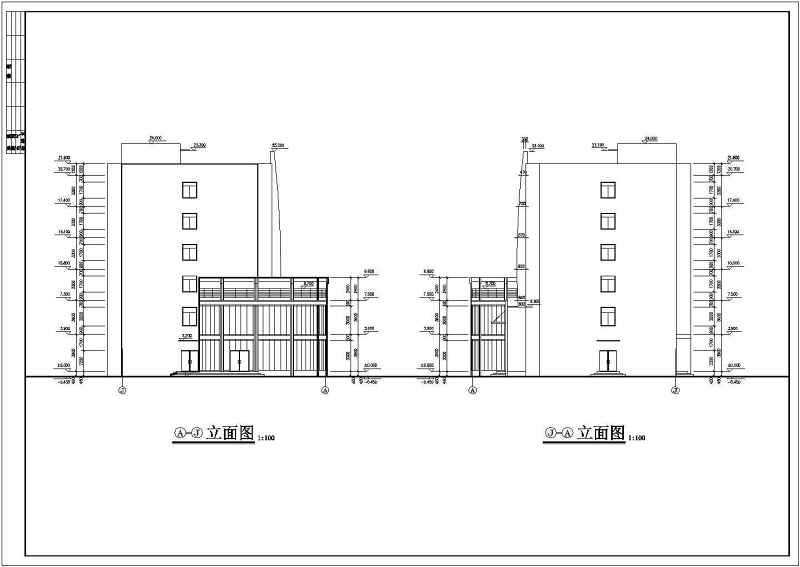 某大型<a href=https://www.yitu.cn/su/7460.html target=_blank class=infotextkey>宿舍</a><a href=https://www.yitu.cn/su/8159.html target=_blank class=infotextkey>楼</a>建筑<a href=https://www.yitu.cn/su/7590.html target=_blank class=infotextkey>设计</a>图