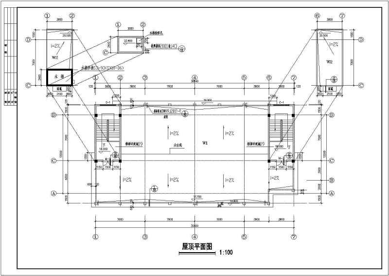 某大学<a href=https://www.yitu.cn/su/7460.html target=_blank class=infotextkey>宿舍</a><a href=https://www.yitu.cn/su/8159.html target=_blank class=infotextkey>楼</a>建筑<a href=https://www.yitu.cn/su/7590.html target=_blank class=infotextkey>设计</a>图