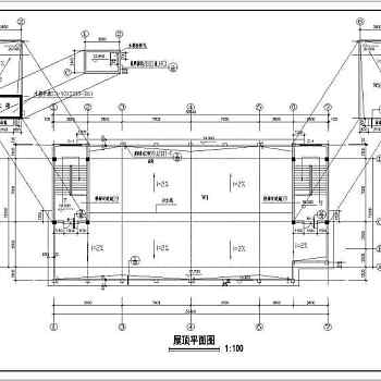 某大学宿舍楼建筑设计图