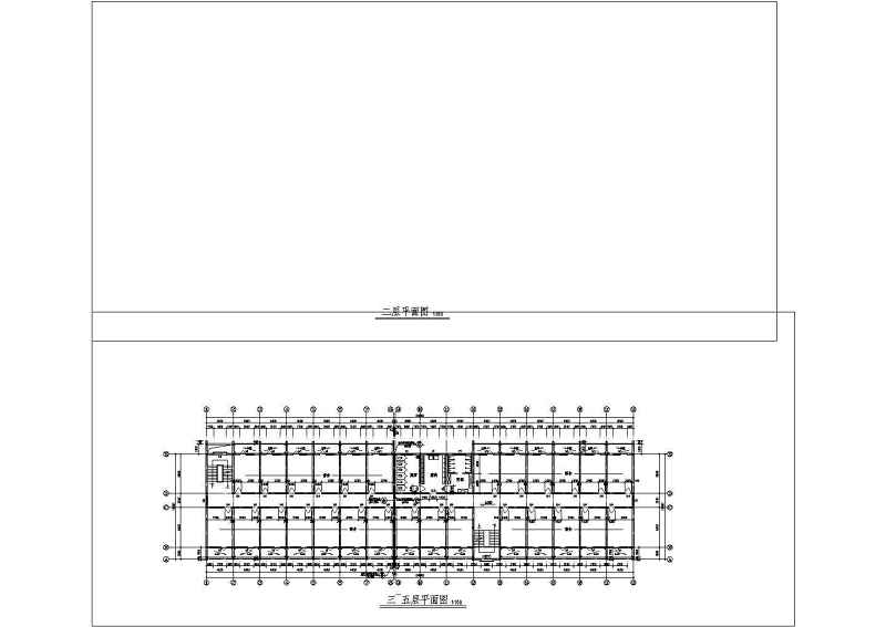 多层<a href=https://www.yitu.cn/su/7460.html target=_blank class=infotextkey>宿舍</a><a href=https://www.yitu.cn/su/8159.html target=_blank class=infotextkey>楼</a>建筑施工<a href=https://www.yitu.cn/su/7590.html target=_blank class=infotextkey>设计</a>图