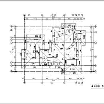 西湖高尔夫俱乐部别墅全套建施图