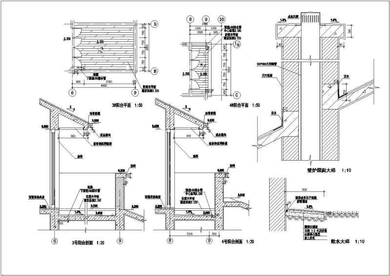 西湖高尔夫俱乐部别墅全套建施图