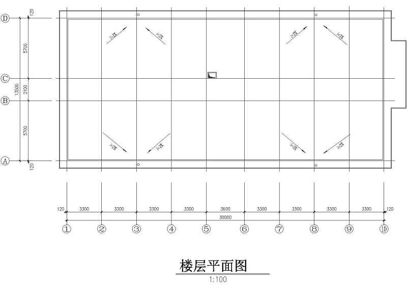 某单位<a href=https://www.yitu.cn/su/7460.html target=_blank class=infotextkey>宿舍</a><a href=https://www.yitu.cn/su/8159.html target=_blank class=infotextkey>楼</a>所建筑<a href=https://www.yitu.cn/su/7590.html target=_blank class=infotextkey>设计</a>图