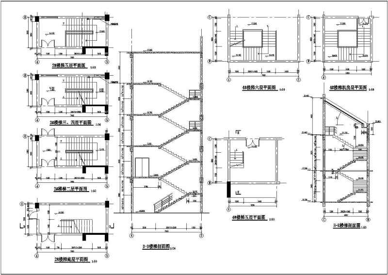 某6层工商管理局<a href=https://www.yitu.cn/su/8081.html target=_blank class=infotextkey>办公<a href=https://www.yitu.cn/su/8159.html target=_blank class=infotextkey>楼</a></a>建筑<a href=https://www.yitu.cn/su/7590.html target=_blank class=infotextkey>设计</a>施工图