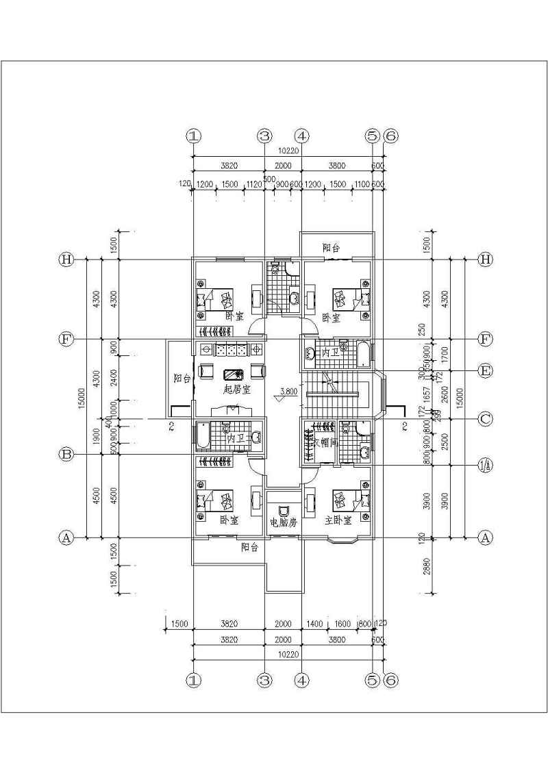 某<a href=https://www.yitu.cn/su/7872.html target=_blank class=infotextkey>地</a>三层砖混结构农村别墅建筑<a href=https://www.yitu.cn/su/7590.html target=_blank class=infotextkey>设计</a>方案图