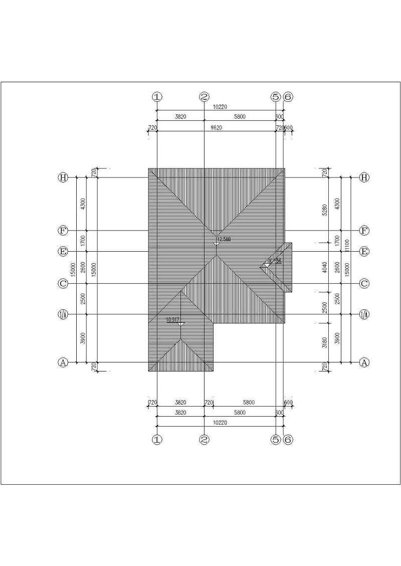 某<a href=https://www.yitu.cn/su/7872.html target=_blank class=infotextkey>地</a>三层砖混结构农村别墅建筑<a href=https://www.yitu.cn/su/7590.html target=_blank class=infotextkey>设计</a>方案图