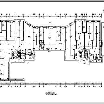 [四川]二类高层住宅楼强弱电施工图纸（一二层为商业）