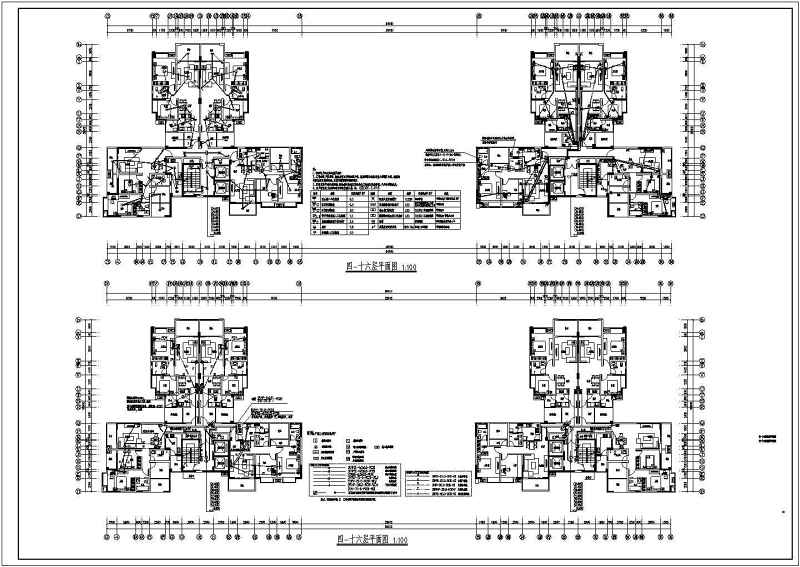 [四川]二类高层住宅<a href=https://www.yitu.cn/su/8159.html target=_blank class=infotextkey>楼</a>强弱电施工<a href=https://www.yitu.cn/su/7937.html target=_blank class=infotextkey>图纸</a>（一二层为商业）