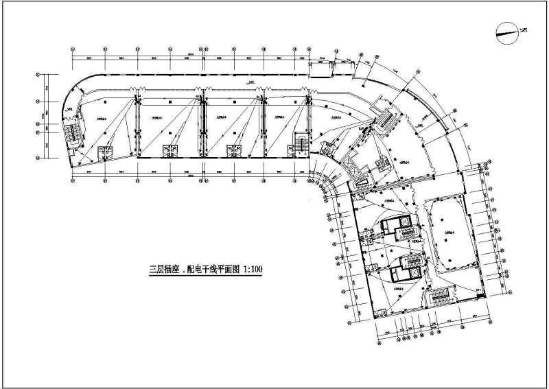 高层住宅<a href=https://www.yitu.cn/su/8159.html target=_blank class=infotextkey>楼</a>电气施工图（含办公商业）