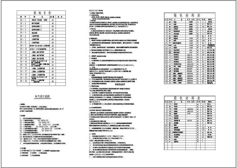 高层住宅<a href=https://www.yitu.cn/su/8159.html target=_blank class=infotextkey>楼</a>电气施工图（含办公商业）