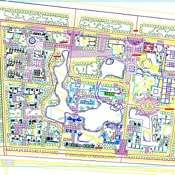 居住小区规划图