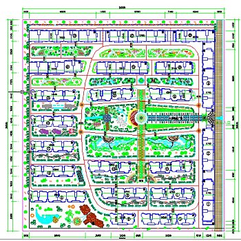 住宅小区规划图