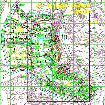 某居小区详细规划二三期总平面