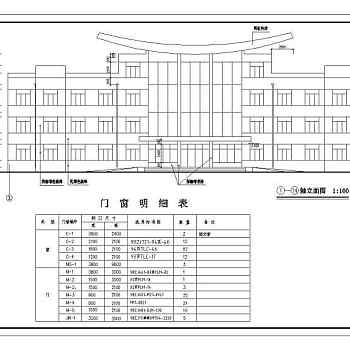 全套多层办公楼建筑设计施工图