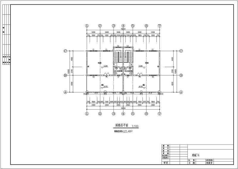 某别墅<a href=https://www.yitu.cn/su/7590.html target=_blank class=infotextkey>设计</a>建筑图