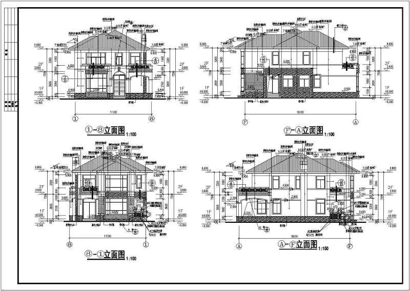 某<a href=https://www.yitu.cn/su/7489.html target=_blank class=infotextkey>欧式别墅</a>建筑结构施工图