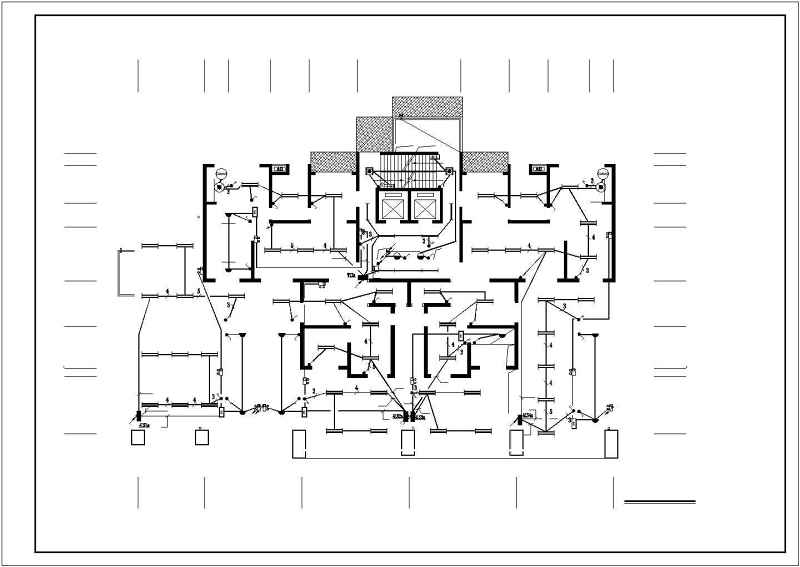 [陕西]高层住宅电气施工图（甲级院最新<a href=https://www.yitu.cn/su/7590.html target=_blank class=infotextkey>设计</a>）