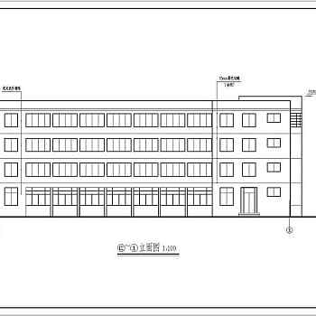 某地多层办公楼建筑设计施工图