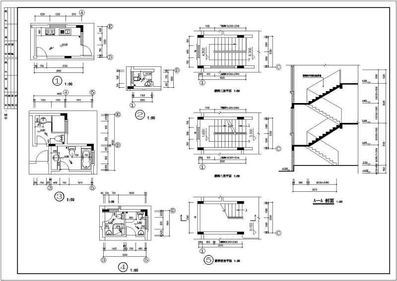 某私家别墅全套建筑结构施工图