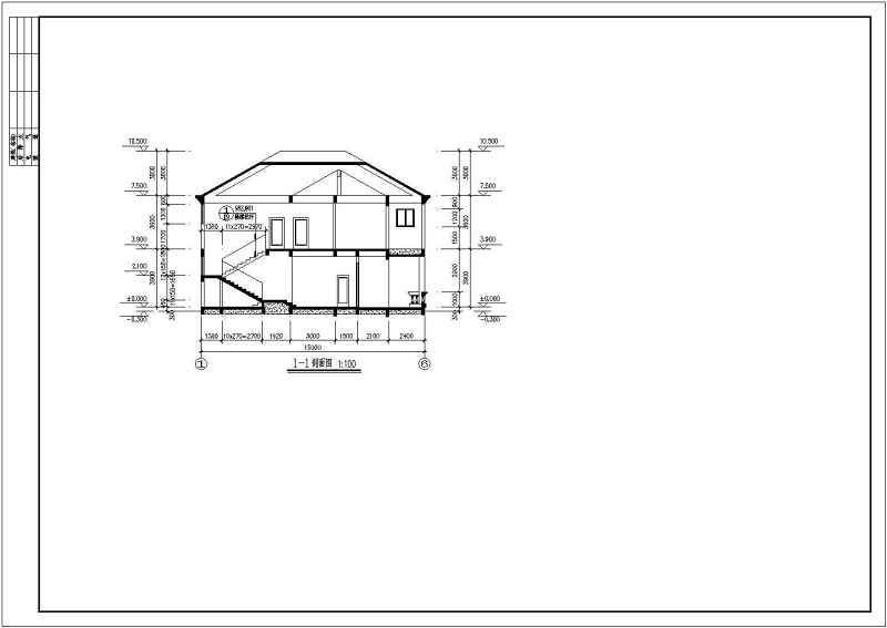 某别墅建筑结构施工图