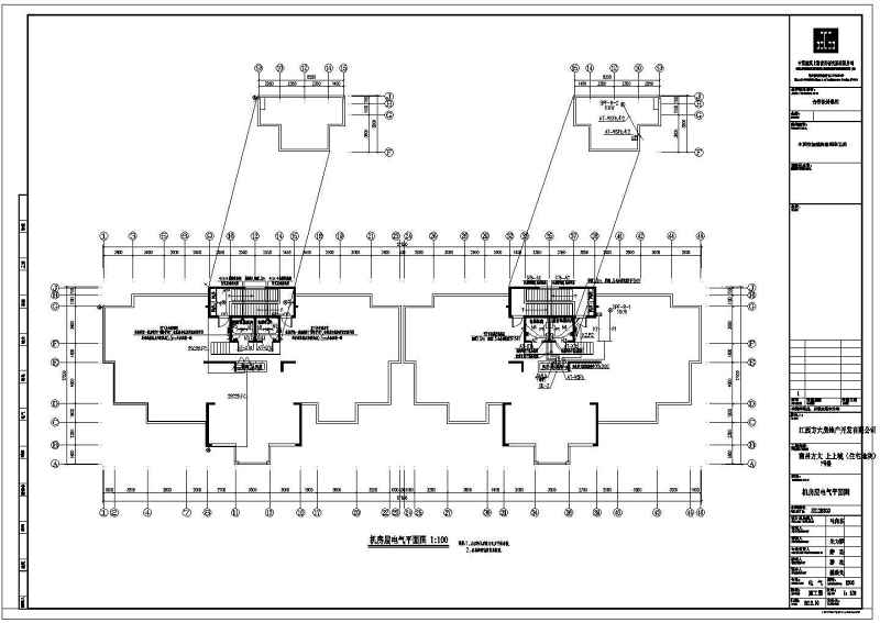 [江西]31层高层住宅单体<a href=https://www.yitu.cn/su/8159.html target=_blank class=infotextkey>楼</a>电气施工图