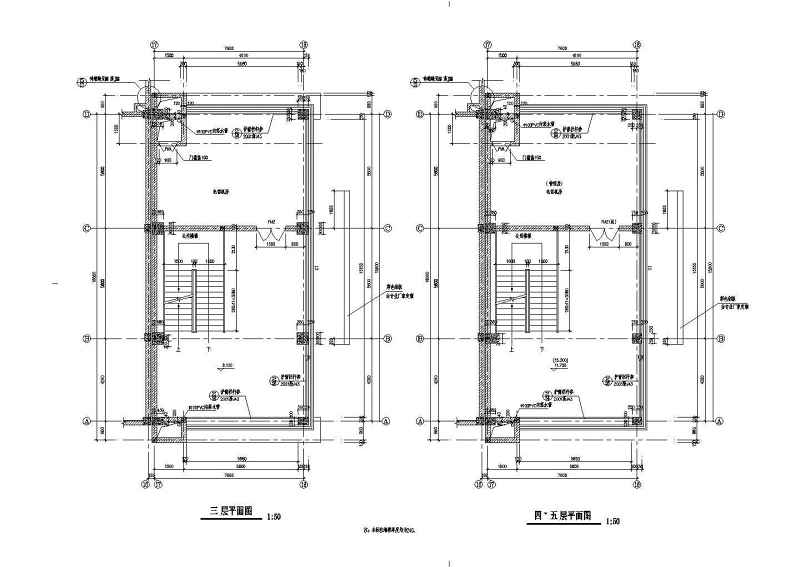 某商业街塔<a href=https://www.yitu.cn/su/8159.html target=_blank class=infotextkey>楼</a>建筑施工<a href=https://www.yitu.cn/su/7590.html target=_blank class=infotextkey>设计</a>CAD图