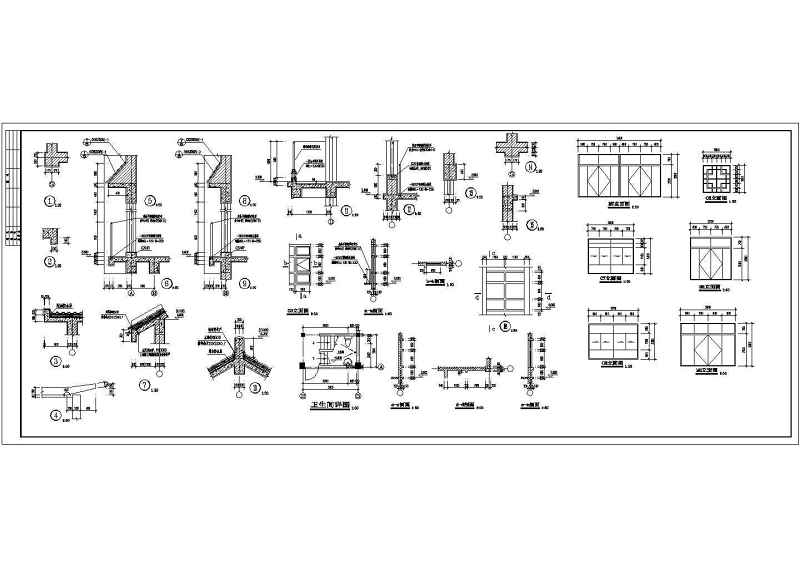 商业街建筑全套<a href=https://www.yitu.cn/su/7590.html target=_blank class=infotextkey>设计</a>CAD施工图