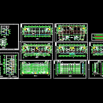 全套综合办公楼建施图