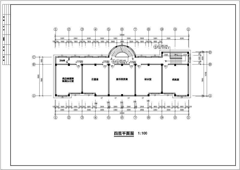 多层服务<a href=https://www.yitu.cn/su/8081.html target=_blank class=infotextkey>办公<a href=https://www.yitu.cn/su/8159.html target=_blank class=infotextkey>楼</a></a>建筑<a href=https://www.yitu.cn/su/7590.html target=_blank class=infotextkey>设计</a>施工图