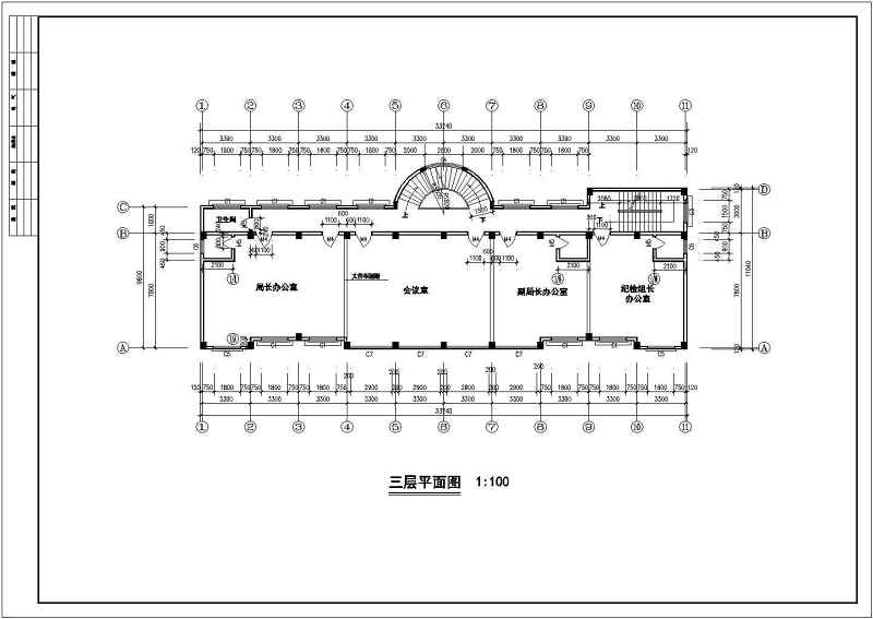 多层服务<a href=https://www.yitu.cn/su/8081.html target=_blank class=infotextkey>办公<a href=https://www.yitu.cn/su/8159.html target=_blank class=infotextkey>楼</a></a>建筑<a href=https://www.yitu.cn/su/7590.html target=_blank class=infotextkey>设计</a>施工图