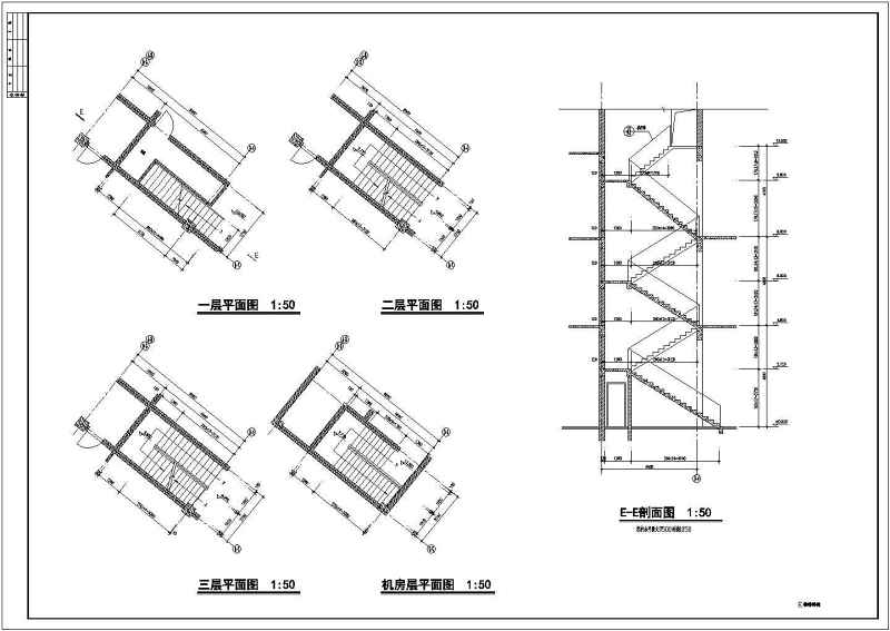 某大型商业街<a href=https://www.yitu.cn/su/7590.html target=_blank class=infotextkey>设计</a>cad全套建筑施工图带效果图