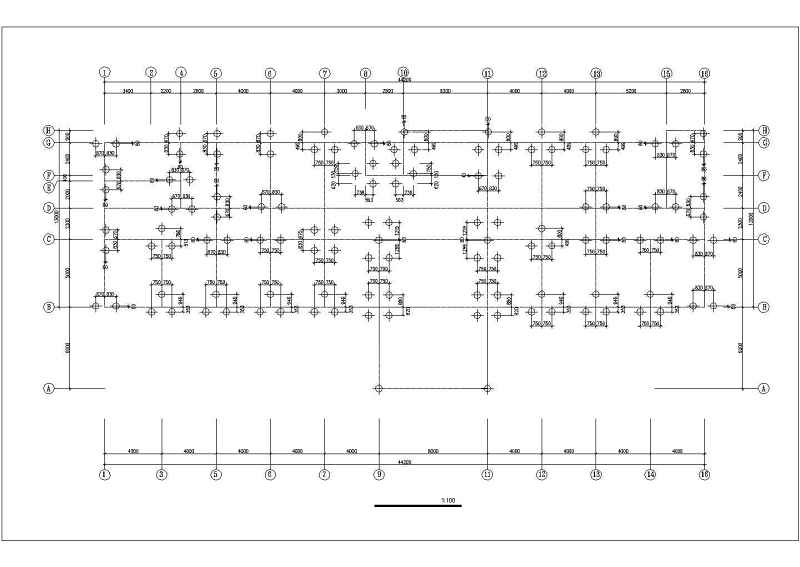 某<a href=https://www.yitu.cn/su/7872.html target=_blank class=infotextkey>地</a>6层<a href=https://www.yitu.cn/su/7637.html target=_blank class=infotextkey>框架</a>结构<a href=https://www.yitu.cn/su/8081.html target=_blank class=infotextkey>办公<a href=https://www.yitu.cn/su/8159.html target=_blank class=infotextkey>楼</a></a>建筑结构施工图