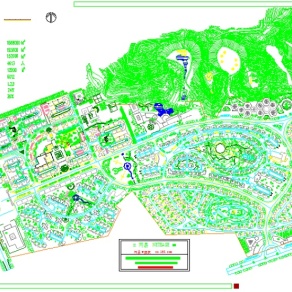 碧桂园小区规划与户型平面图3D模型