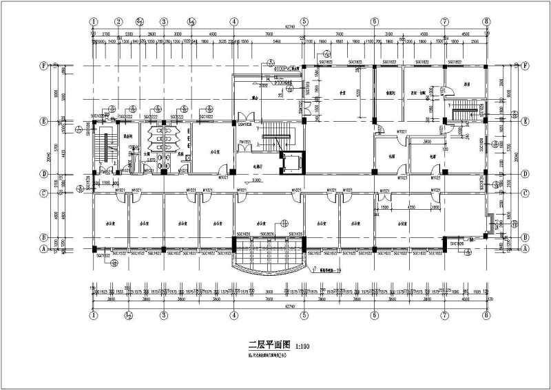 某工商局六层框剪结构<a href=https://www.yitu.cn/su/8081.html target=_blank class=infotextkey>办公<a href=https://www.yitu.cn/su/8159.html target=_blank class=infotextkey>楼</a></a>建筑<a href=https://www.yitu.cn/su/7590.html target=_blank class=infotextkey>设计</a>施工图