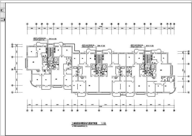 某高层住宅电气施工图