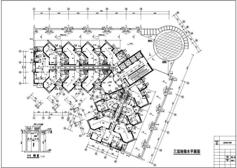 某<a href=https://www.yitu.cn/su/7872.html target=_blank class=infotextkey>地</a>二十六层公寓式<a href=https://www.yitu.cn/su/8081.html target=_blank class=infotextkey>办公<a href=https://www.yitu.cn/su/8159.html target=_blank class=infotextkey>楼</a></a><a href=https://www.yitu.cn/su/7590.html target=_blank class=infotextkey>设计</a>施工图