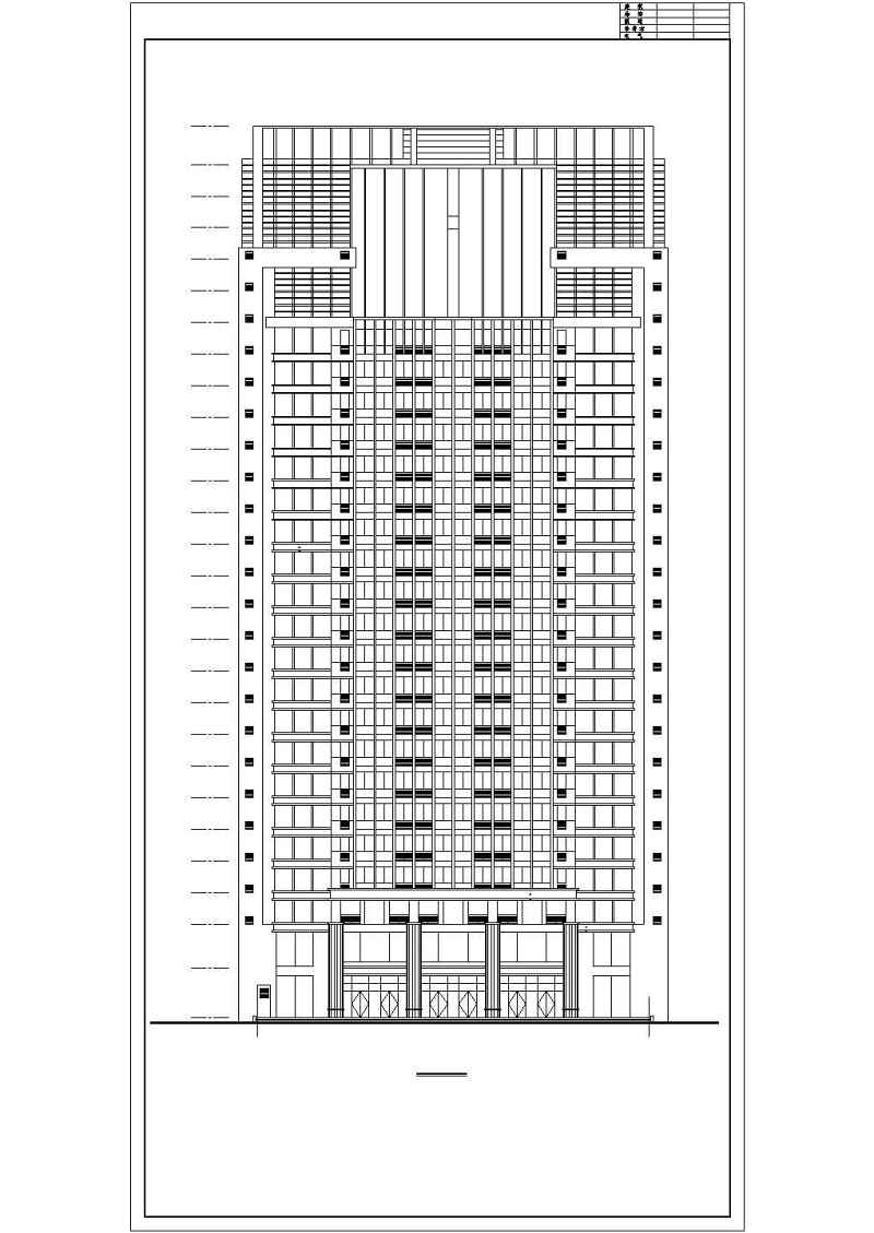 26层高层综合<a href=https://www.yitu.cn/su/8081.html target=_blank class=infotextkey>办公<a href=https://www.yitu.cn/su/8159.html target=_blank class=infotextkey>楼</a></a>施工图附带效果图