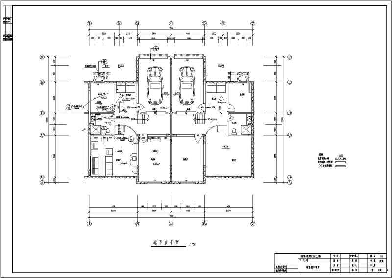 某中式高档仿古别墅全套施工图