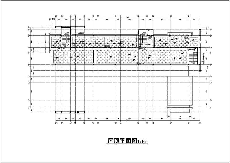 某<a href=https://www.yitu.cn/su/7872.html target=_blank class=infotextkey>地</a>多层电厂<a href=https://www.yitu.cn/su/8081.html target=_blank class=infotextkey>办公<a href=https://www.yitu.cn/su/8159.html target=_blank class=infotextkey>楼</a></a>建筑施工图